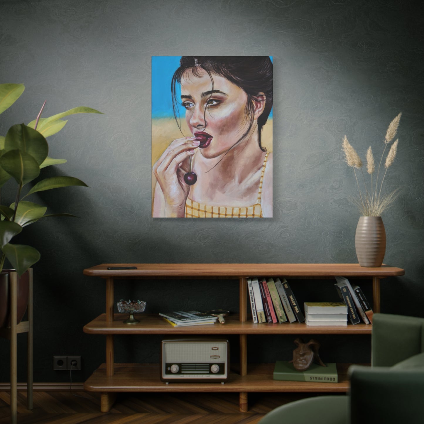 "Cherry" Canvas Print