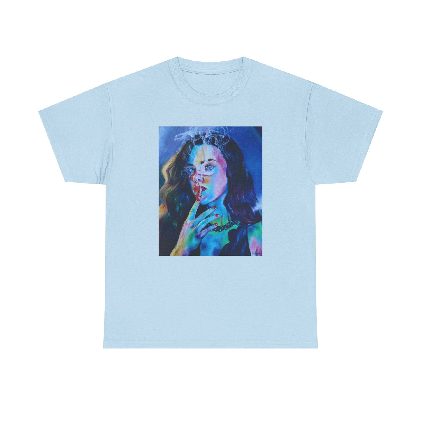 Camiseta unisex de algodón grueso "Smoke"
