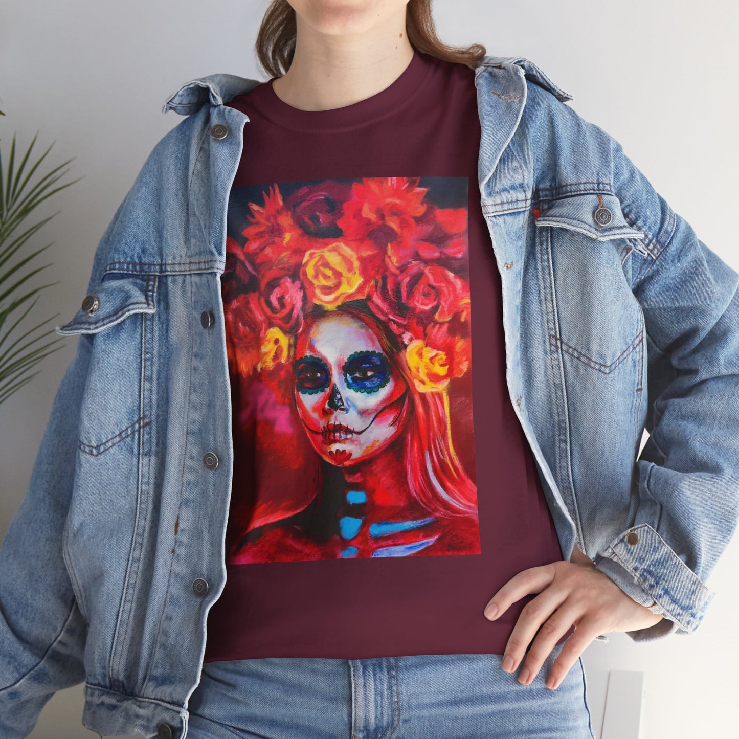 "Floral Fiesta" Unisex Heavy Cotton Tee