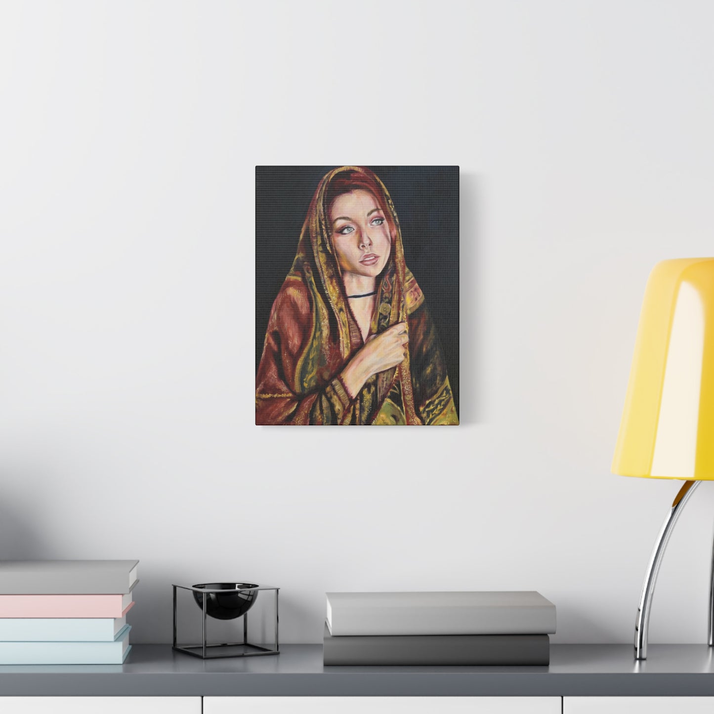 "Black Rose" Canvas Print