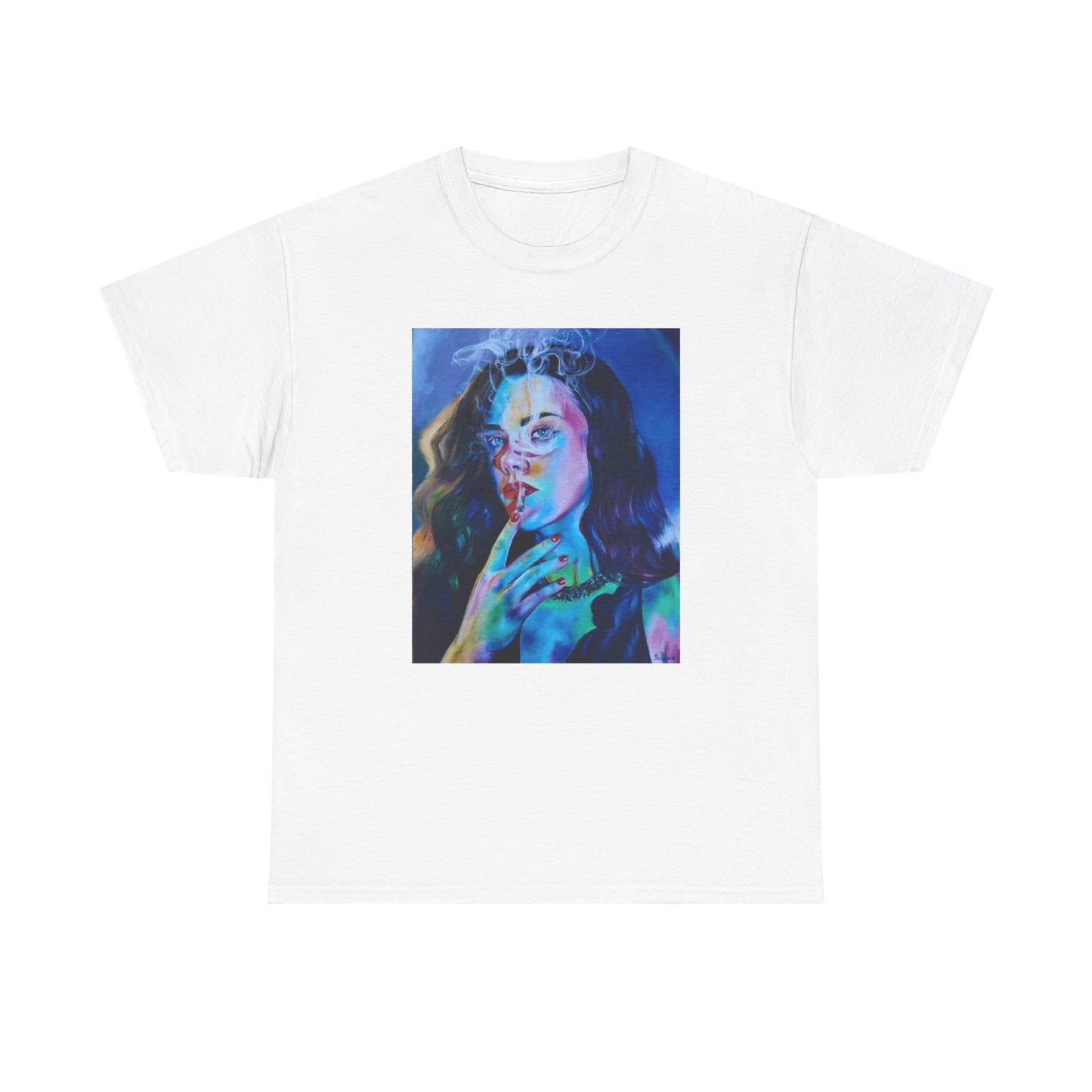 Camiseta unisex de algodón grueso "Smoke"