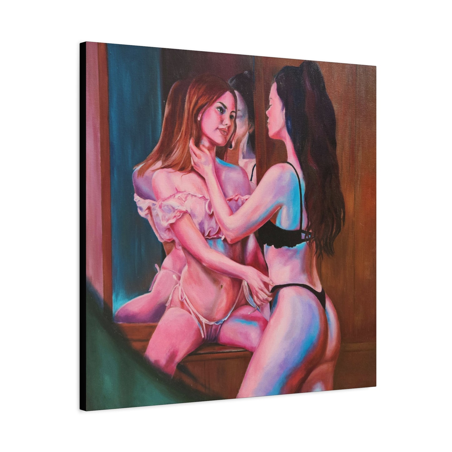 "Forbidden Love" Canvas Print