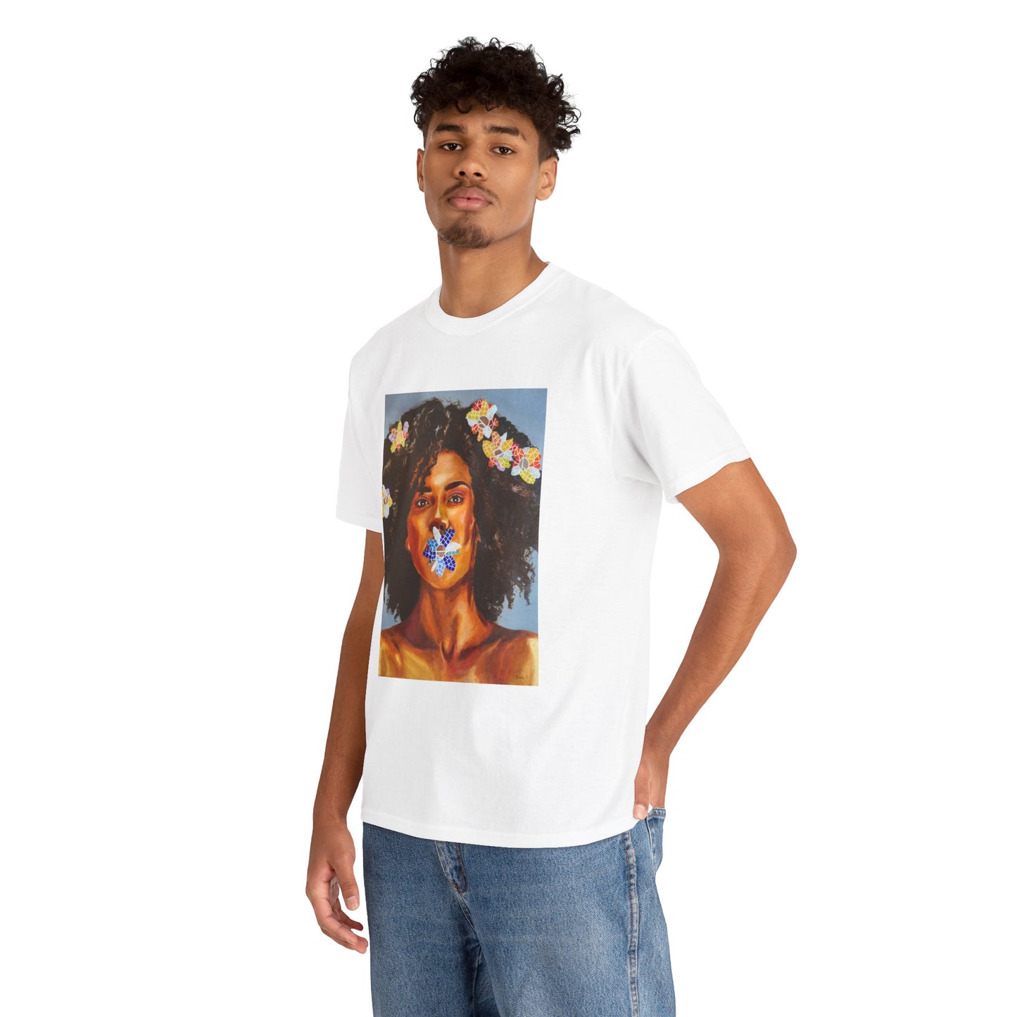"Flower Dream" Unisex Heavy Cotton Tee