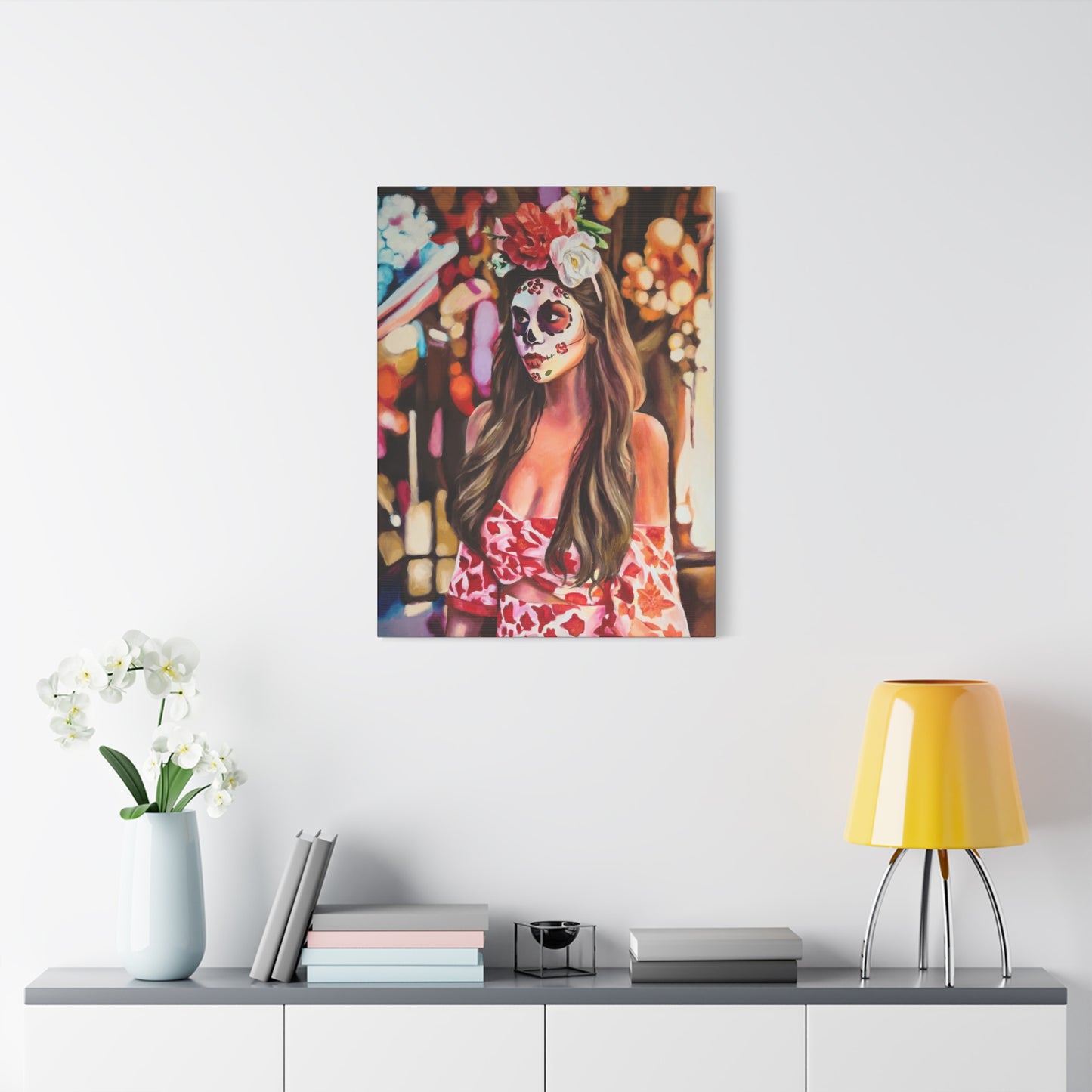 "Claveles" Canvas Print