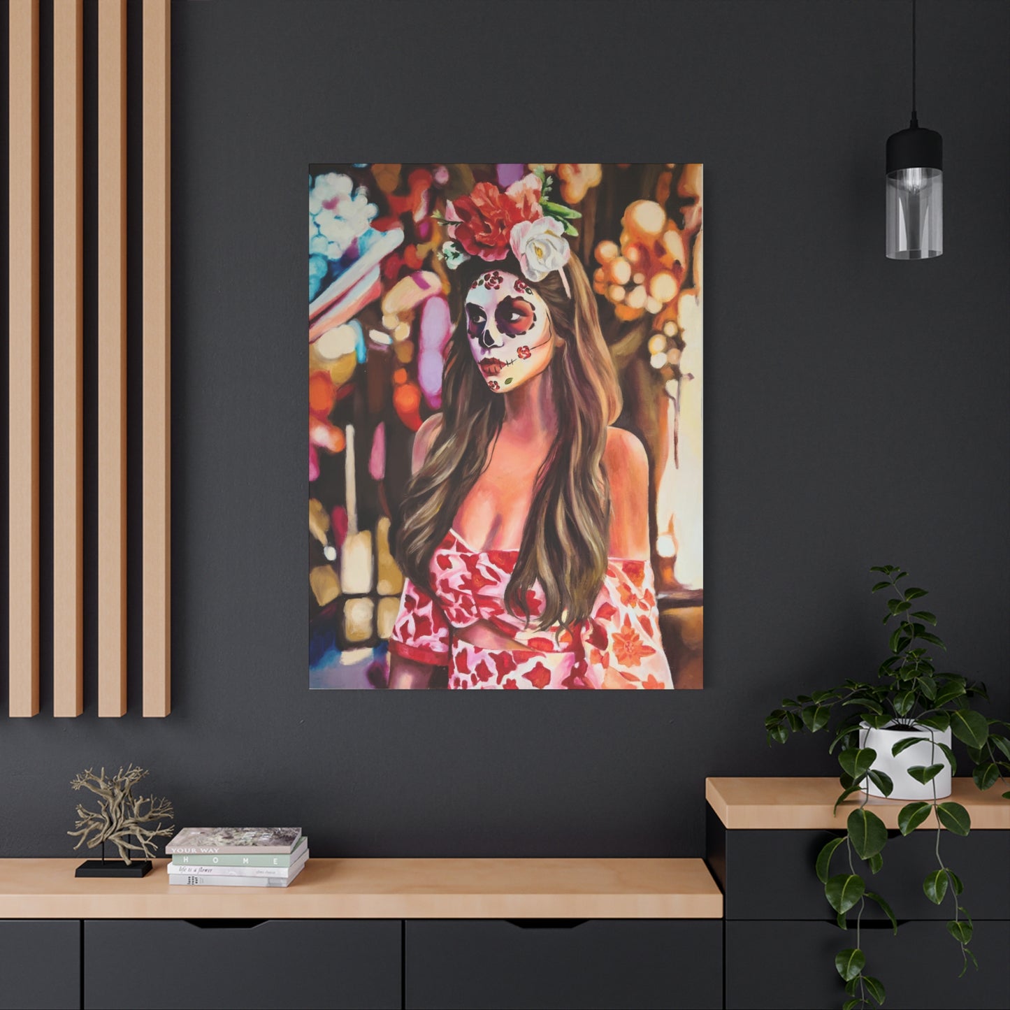 "Claveles" Canvas Print