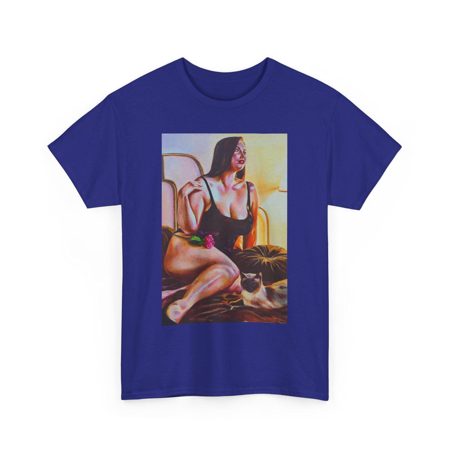 Camiseta unisex de algodón grueso "Siamese"