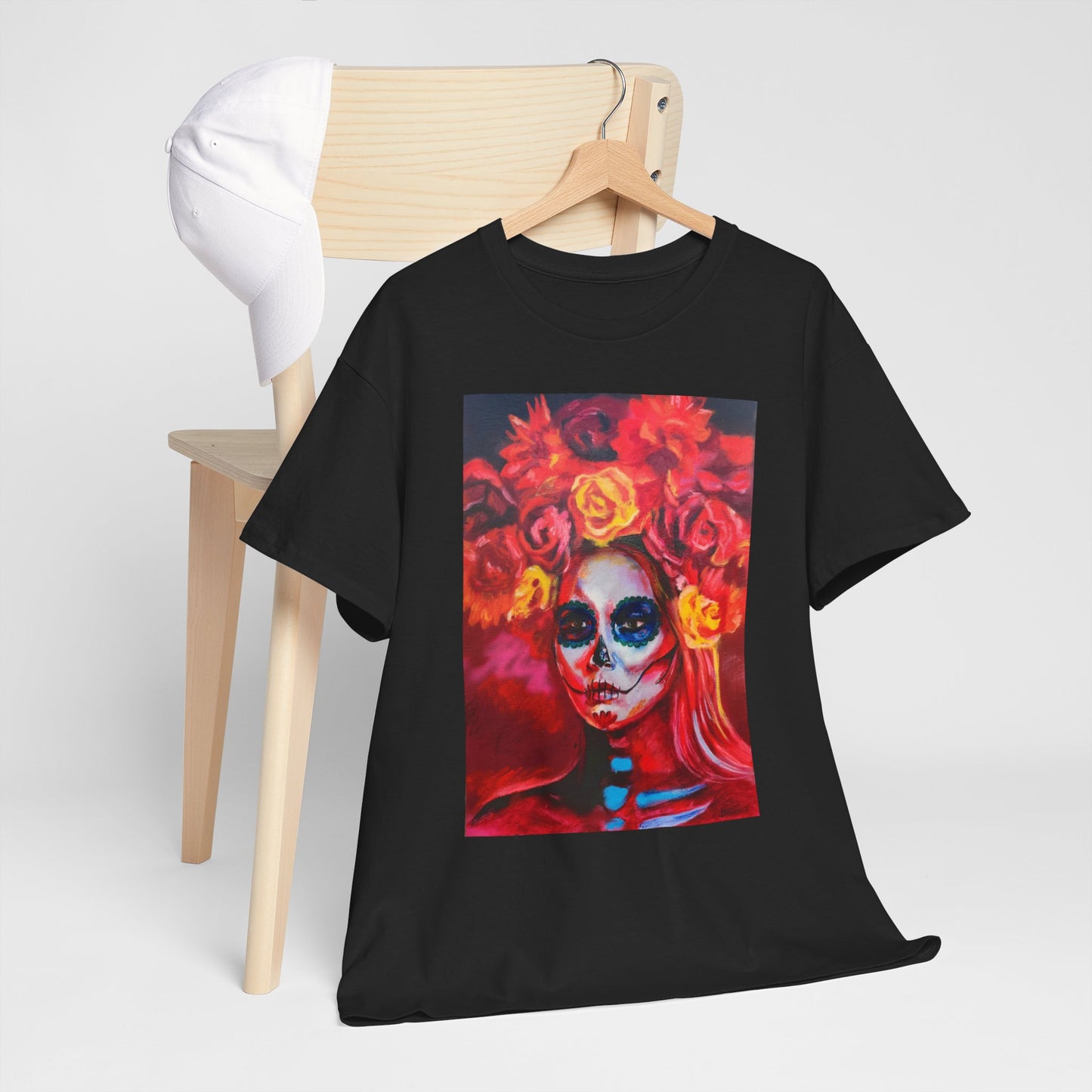 "Floral Fiesta" Unisex Heavy Cotton Tee