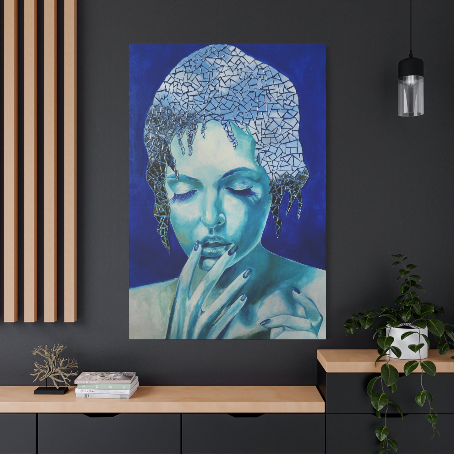 "Ice Queen" Canvas Print
