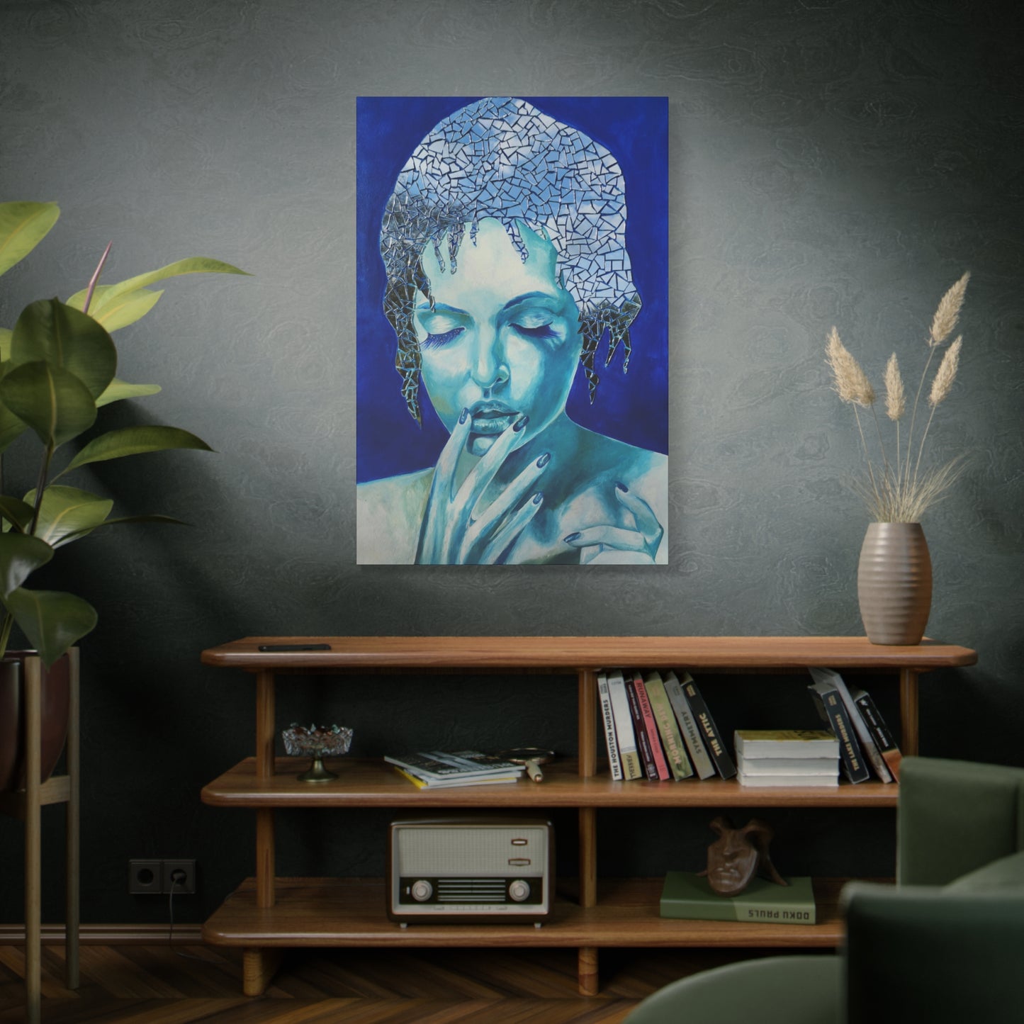 "Ice Queen" Canvas Print