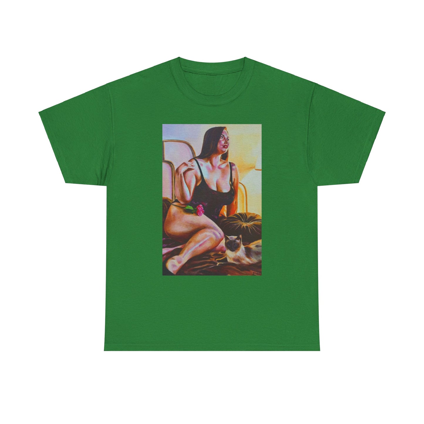 Camiseta unisex de algodón grueso "Siamese"