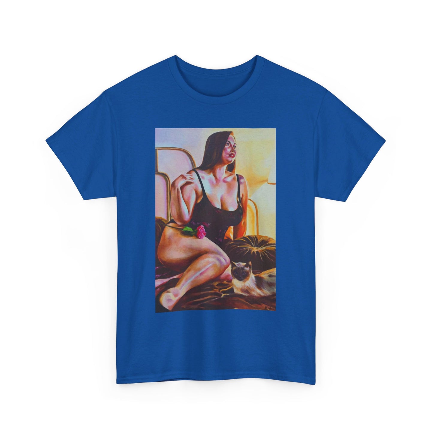 Camiseta unisex de algodón grueso "Siamese"