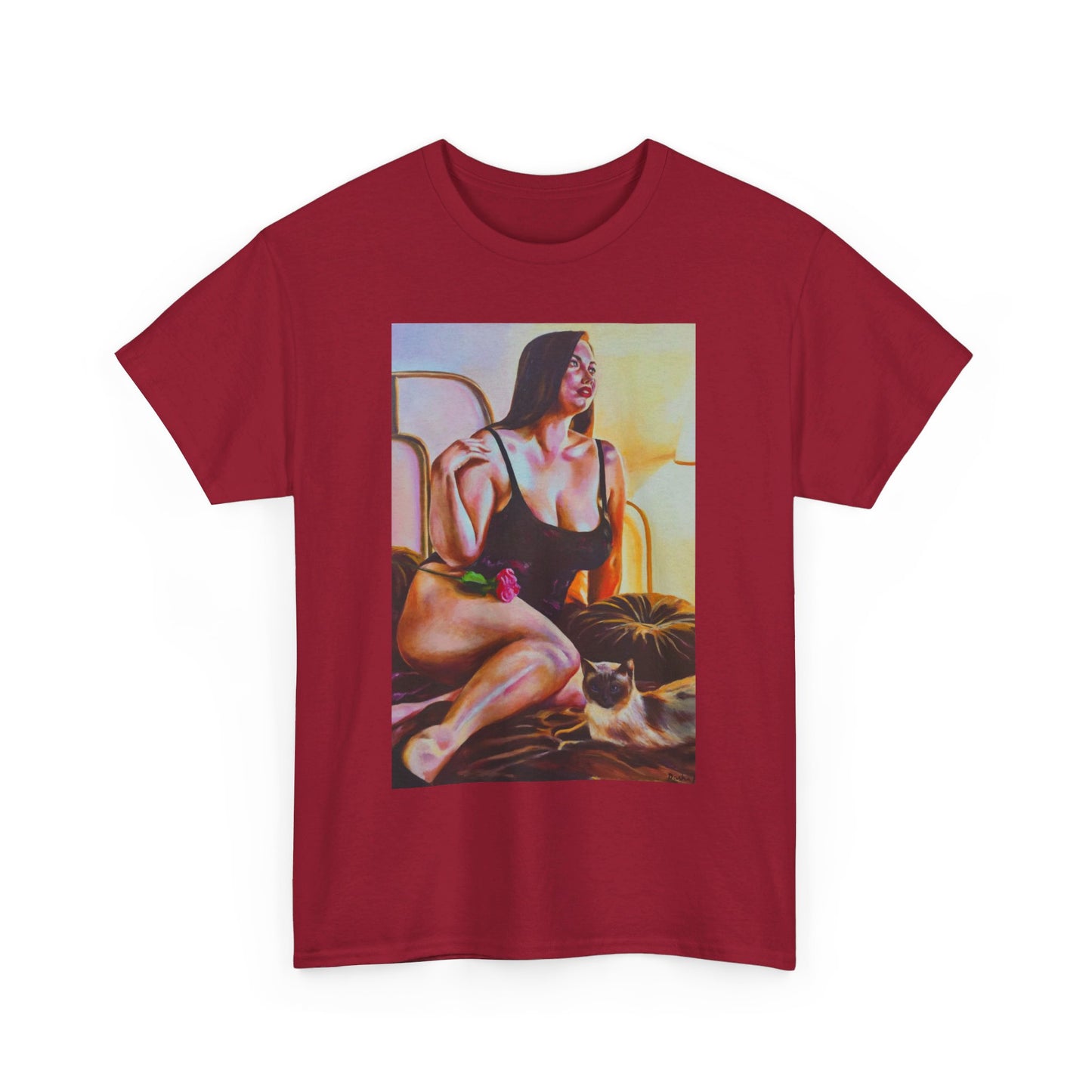 Camiseta unisex de algodón grueso "Siamese"