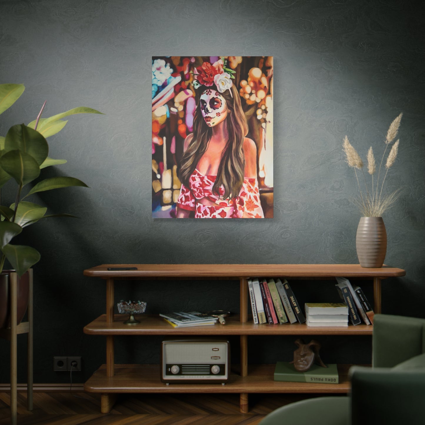 "Claveles" Canvas Print