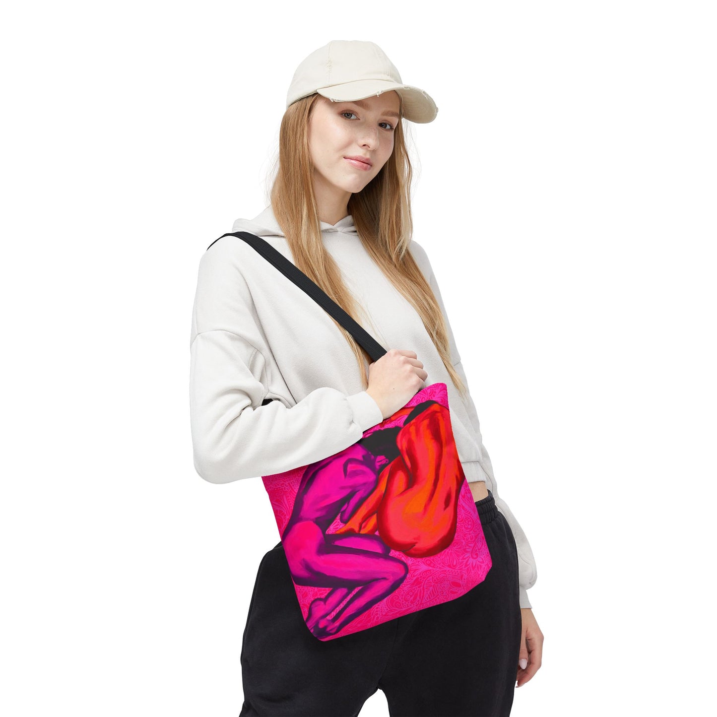 Vibrant "Yin Yang" Art Tote Bag - Colorful Design for Everyday Use