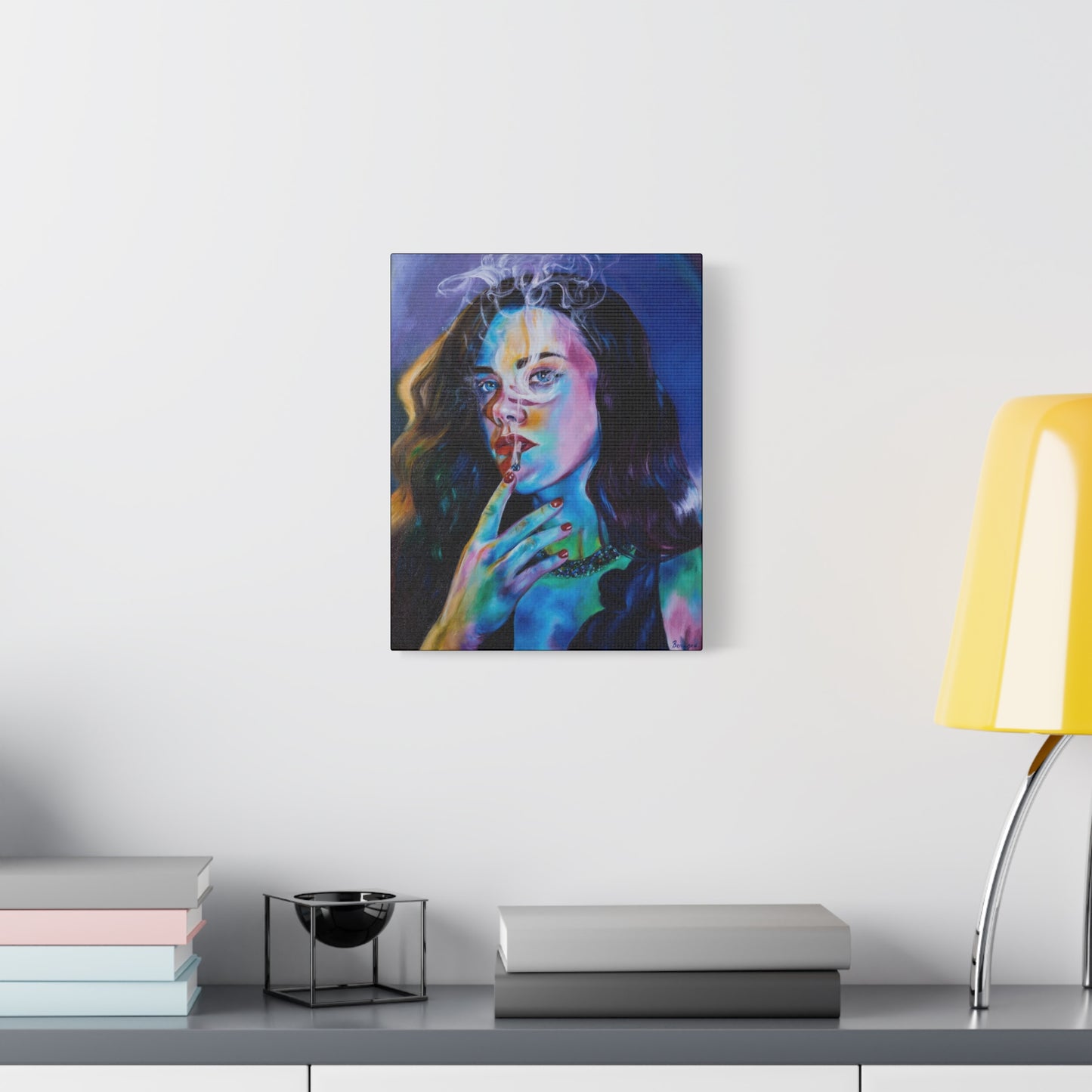 "Smoke" Canvas Print