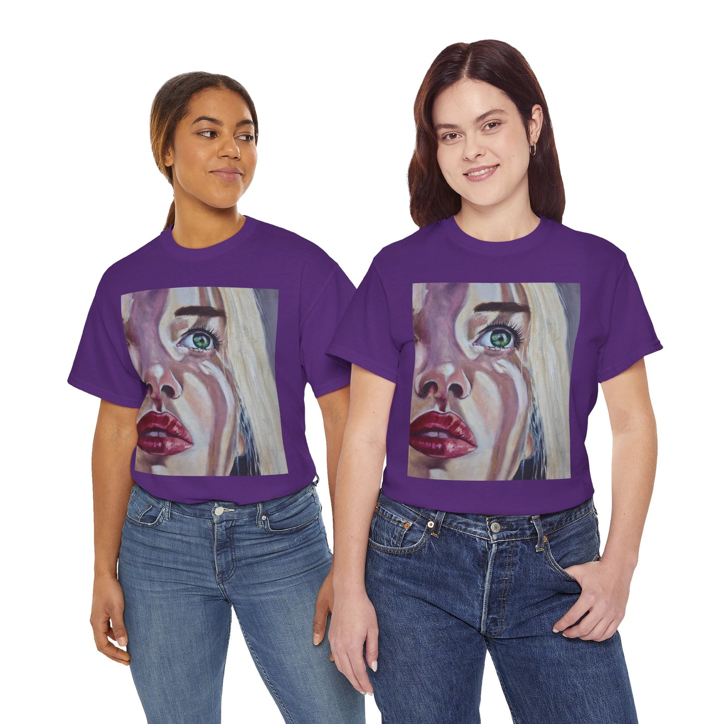 "Shadows" Unisex Heavy Cotton Tee