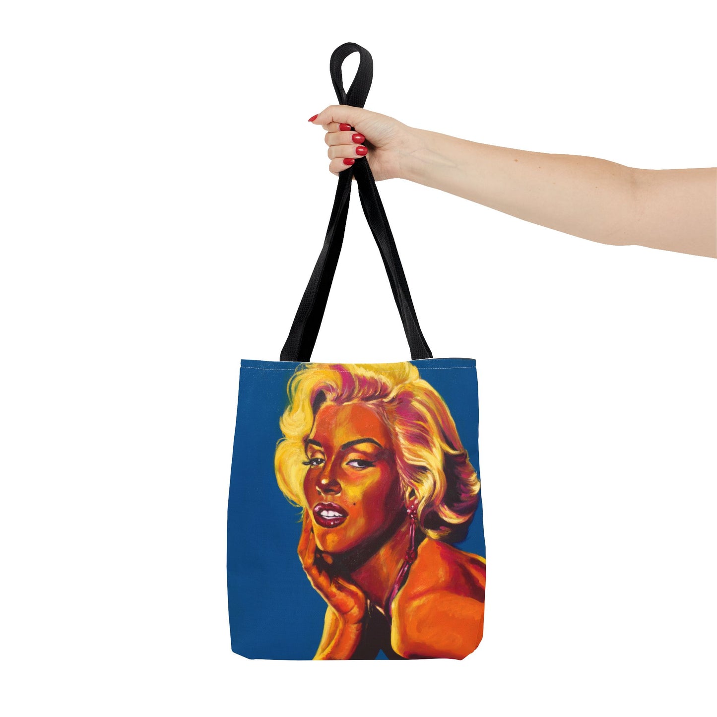 Vibrant "Marylin Monroe" Art Tote Bag - Colorful Design for Everyday Use