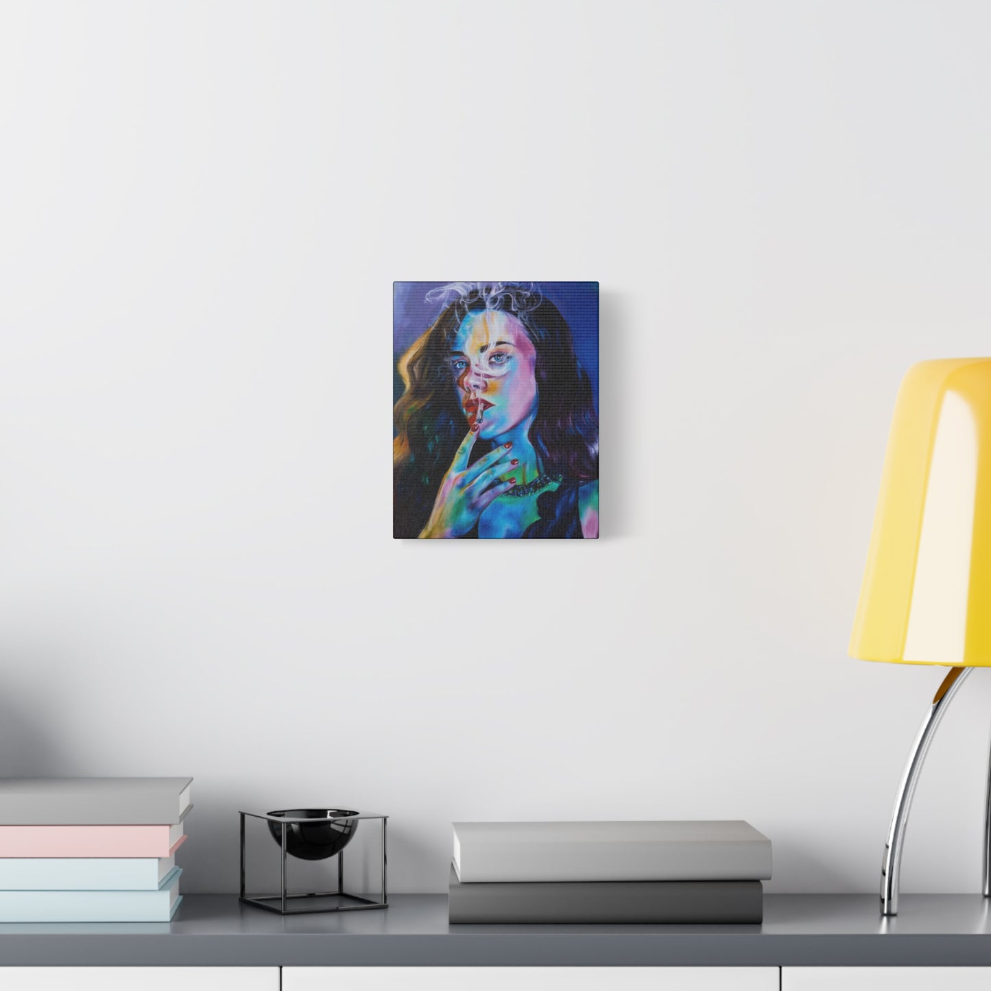 "Smoke" Canvas Print