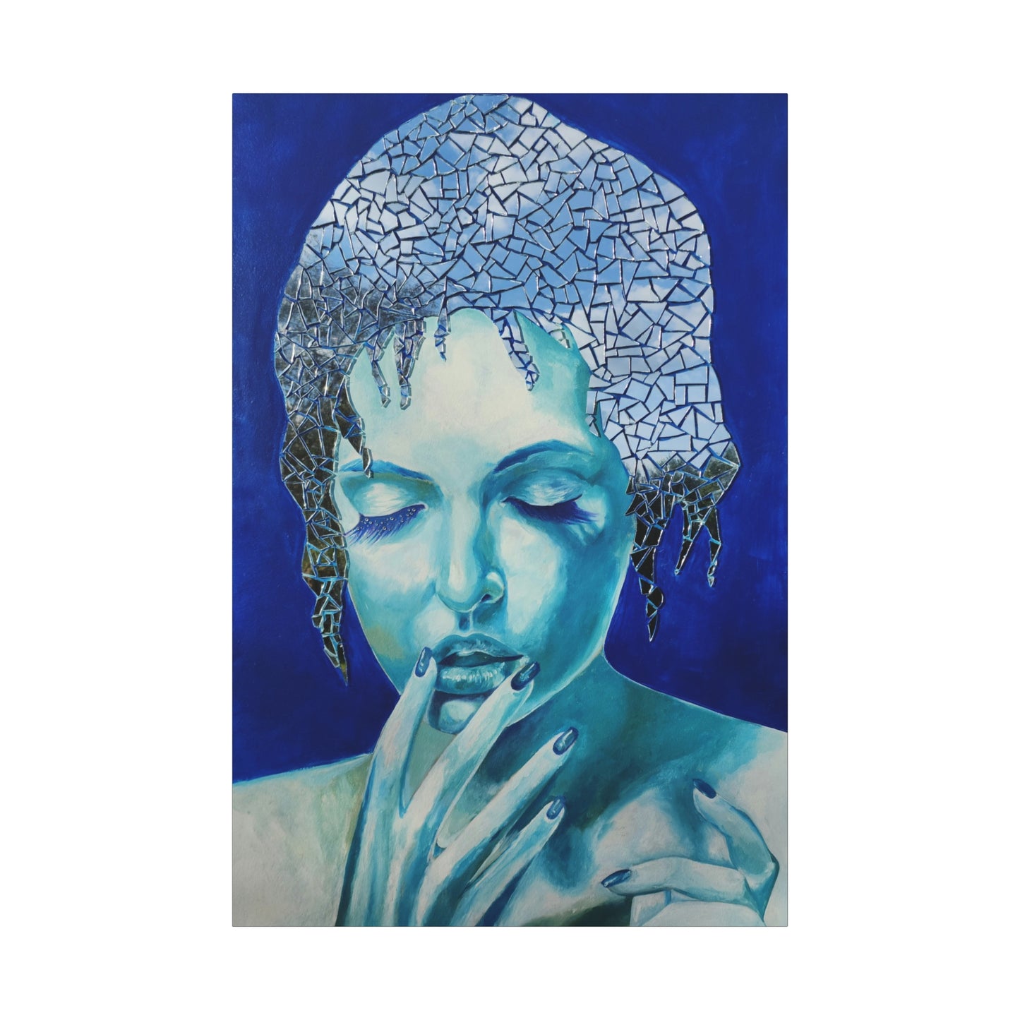 "Ice Queen" Canvas Print