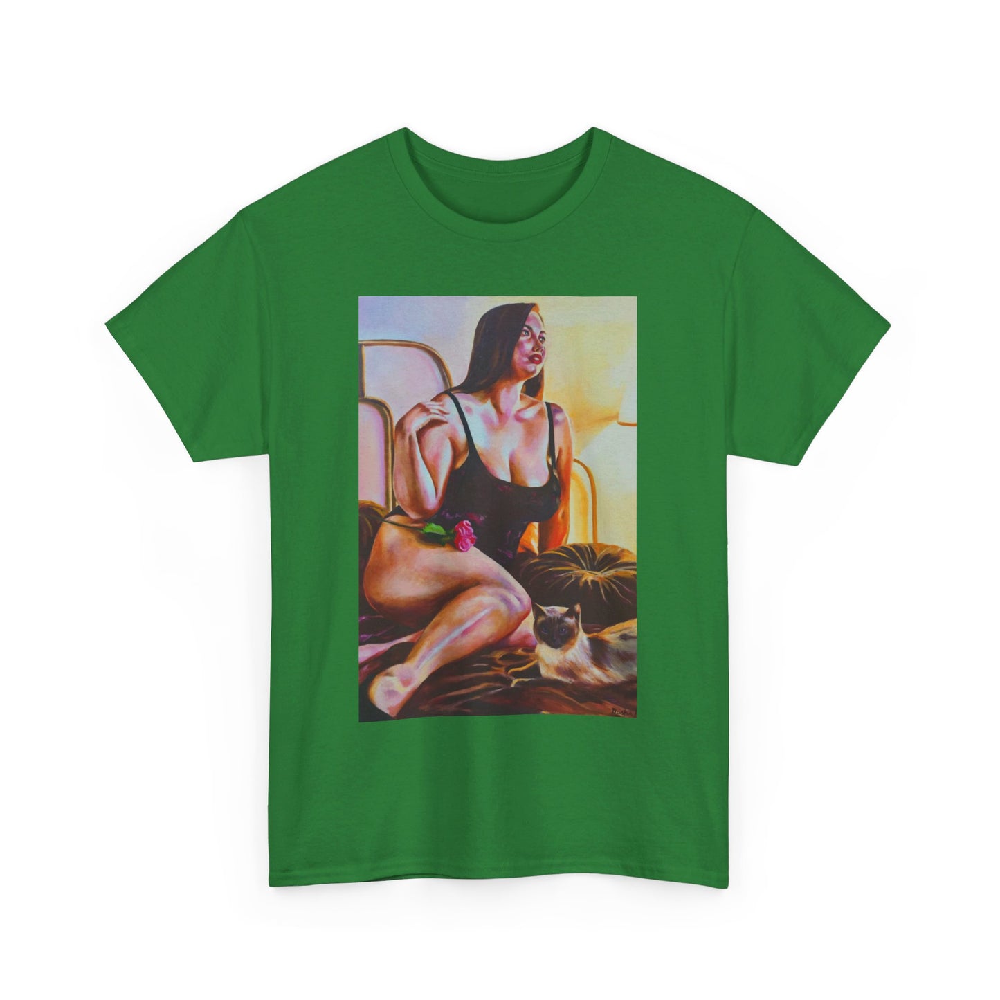 Camiseta unisex de algodón grueso "Siamese"