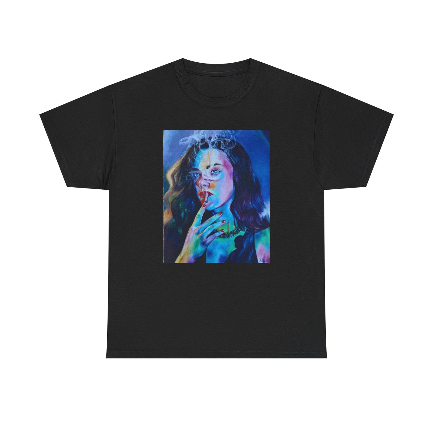 Camiseta unisex de algodón grueso "Smoke"