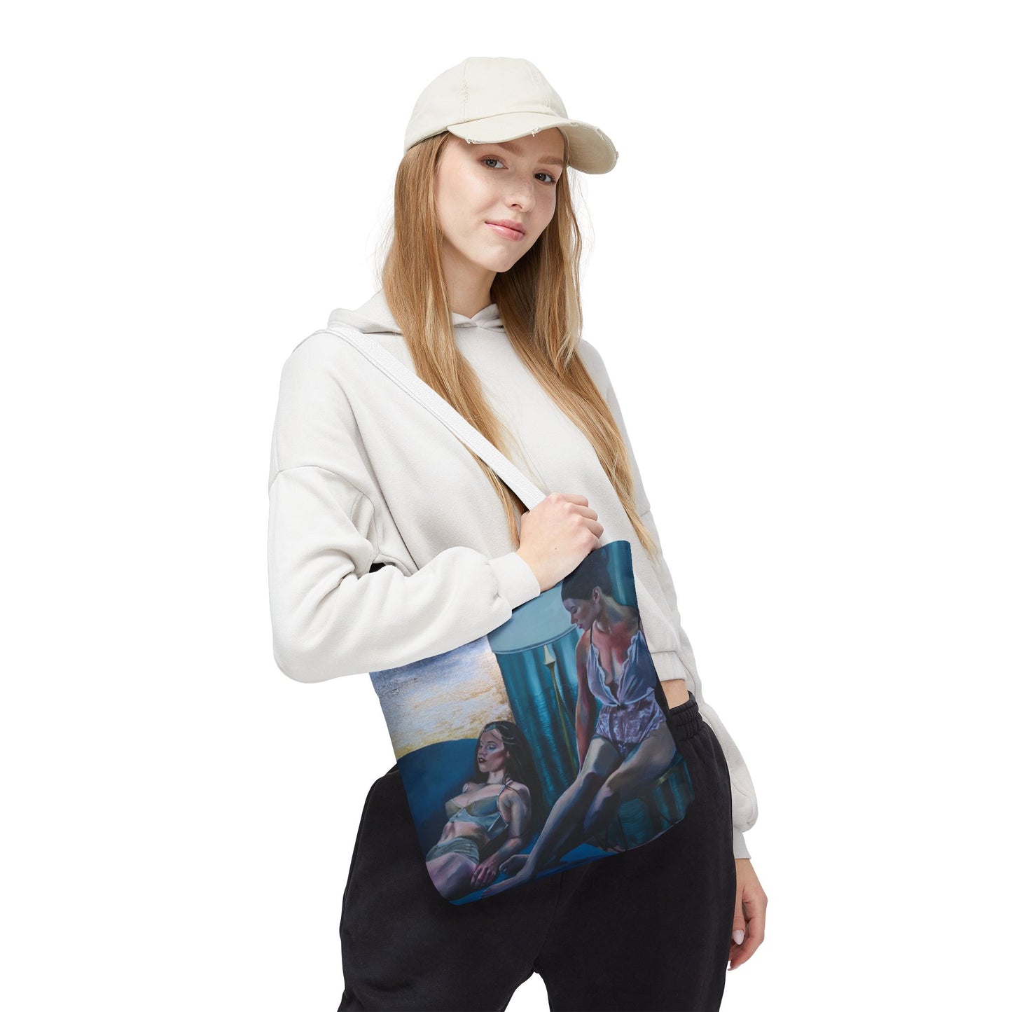 Vibrant "Siesta" Art Tote Bag - Colorful Design for Everyday Use