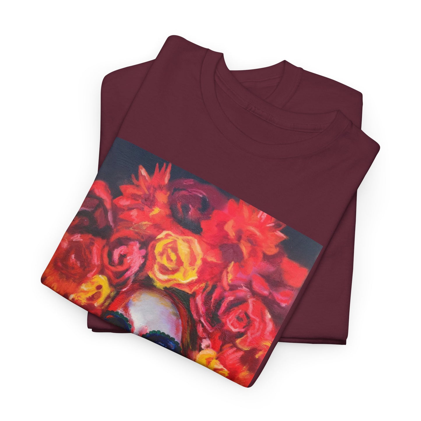 "Floral Fiesta" Unisex Heavy Cotton Tee