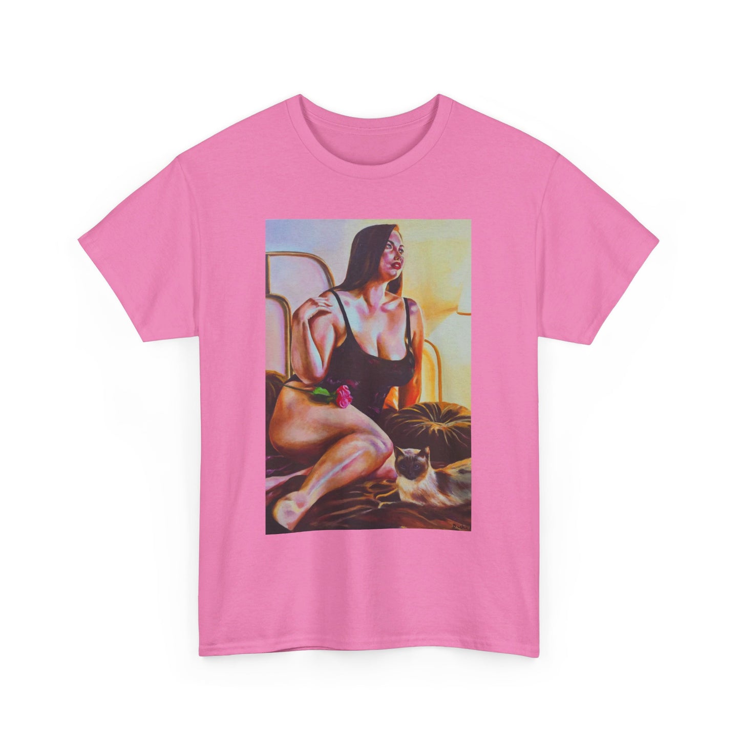 Camiseta unisex de algodón grueso "Siamese"
