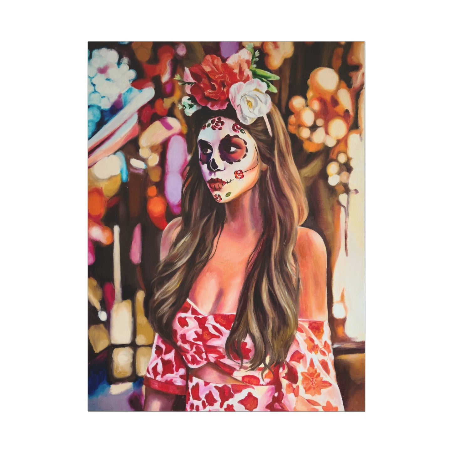 "Claveles" Canvas Print