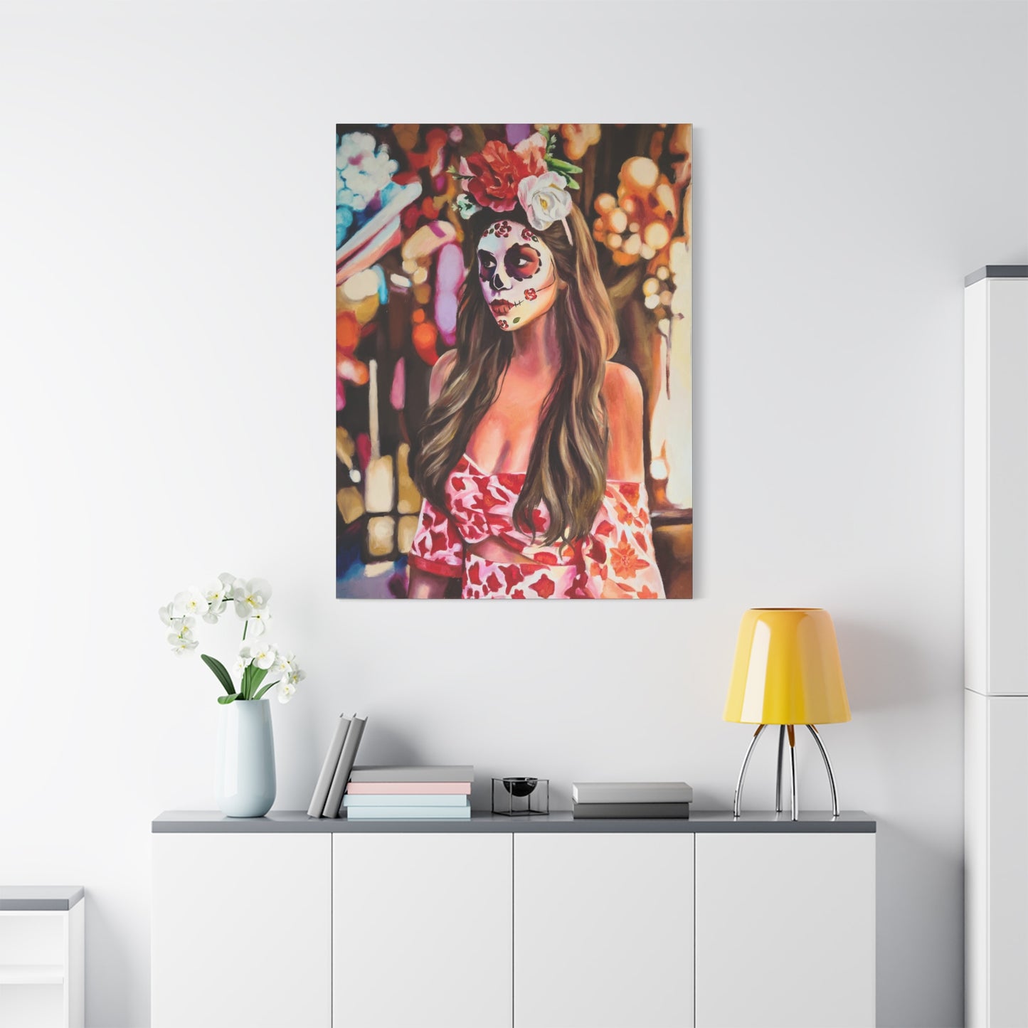 "Claveles" Canvas Print