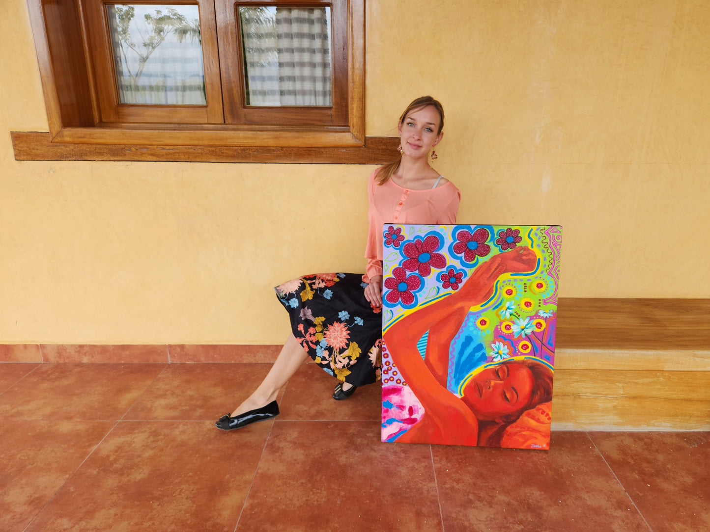 Pintura original "Soñando despierto"
