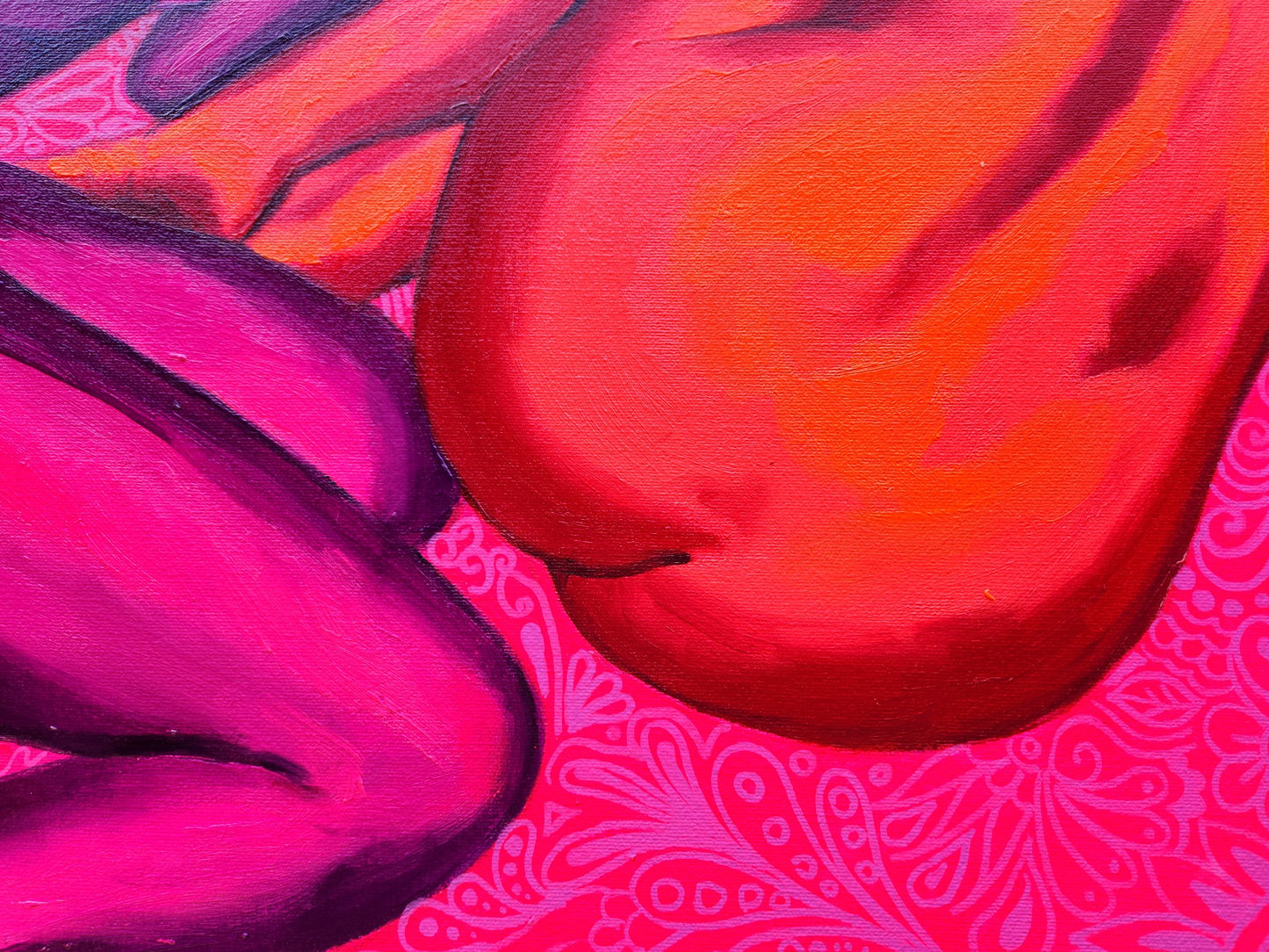 Pintura original "Ying Yang"