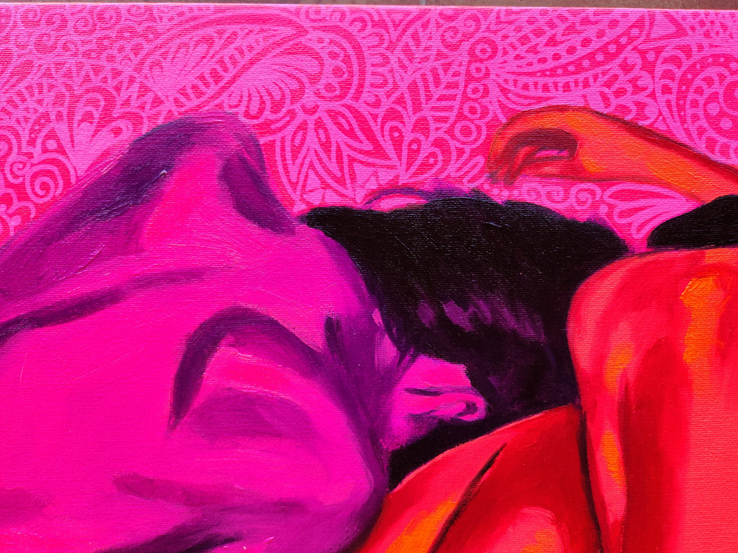 Pintura original "Ying Yang"