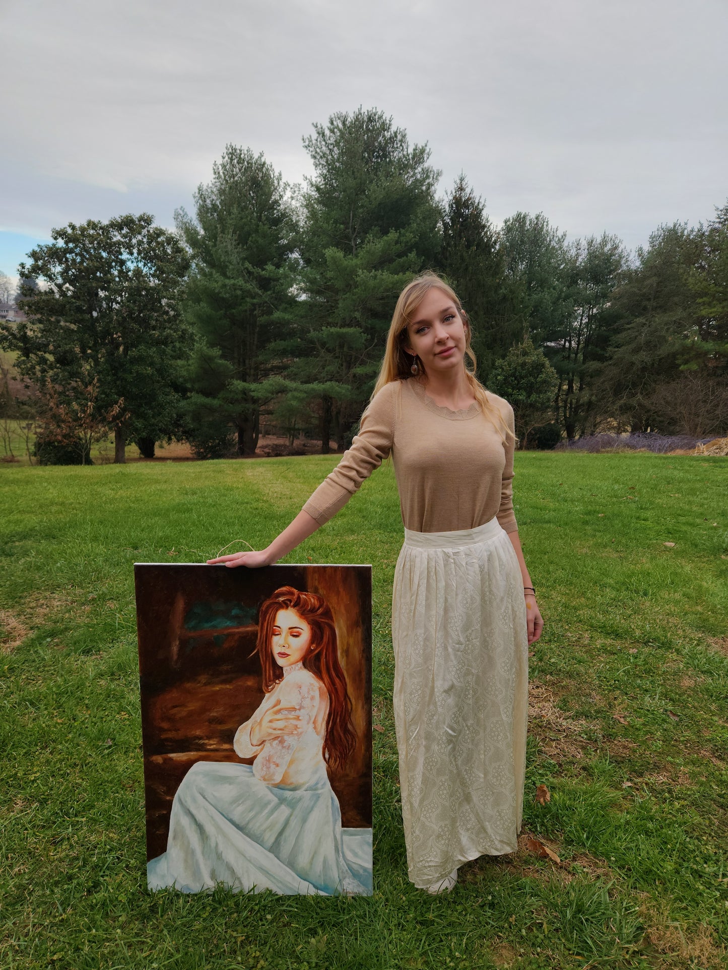 "Redhead" Original Painting