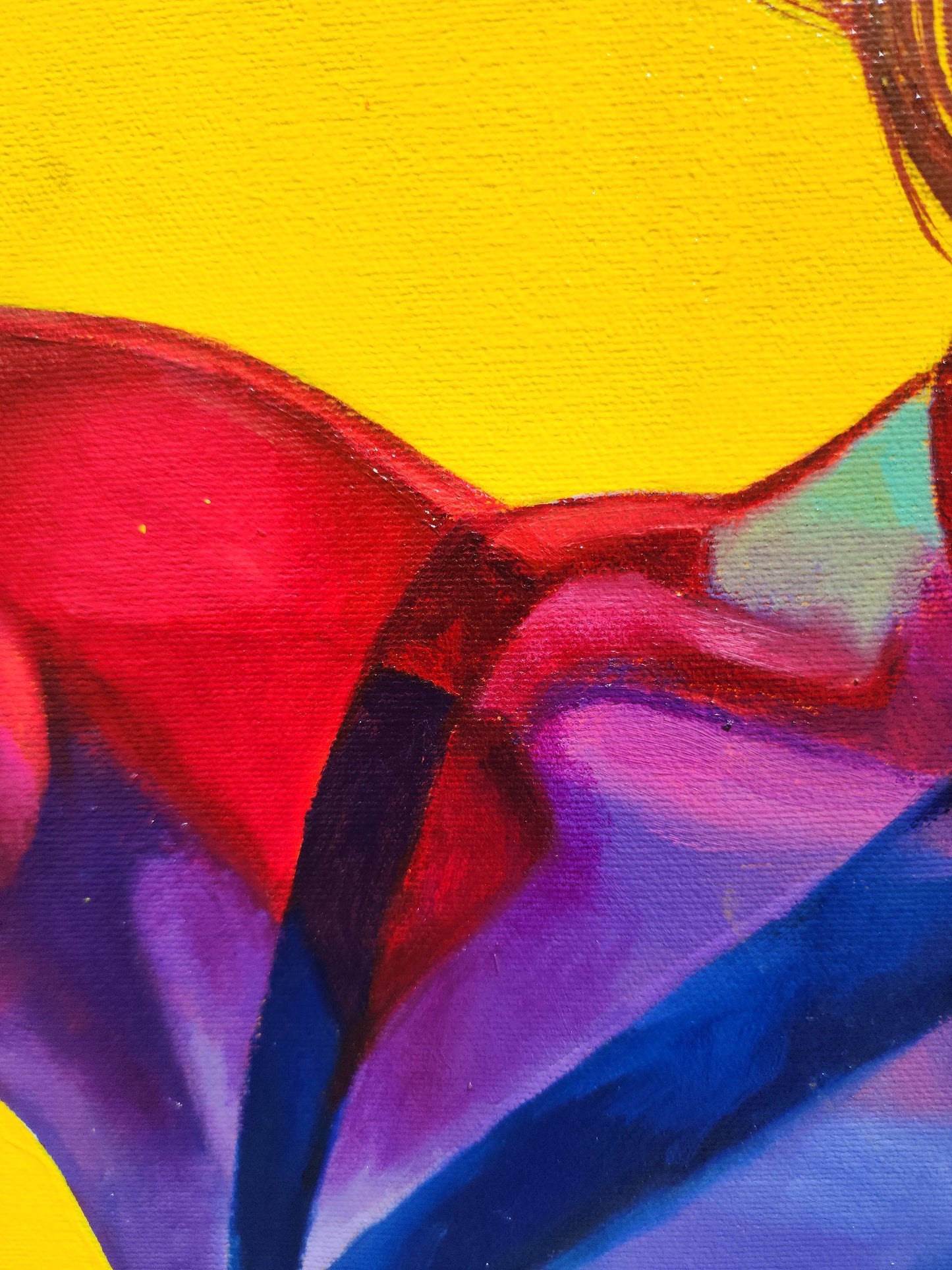 Cuadro original "Musa vibrante"