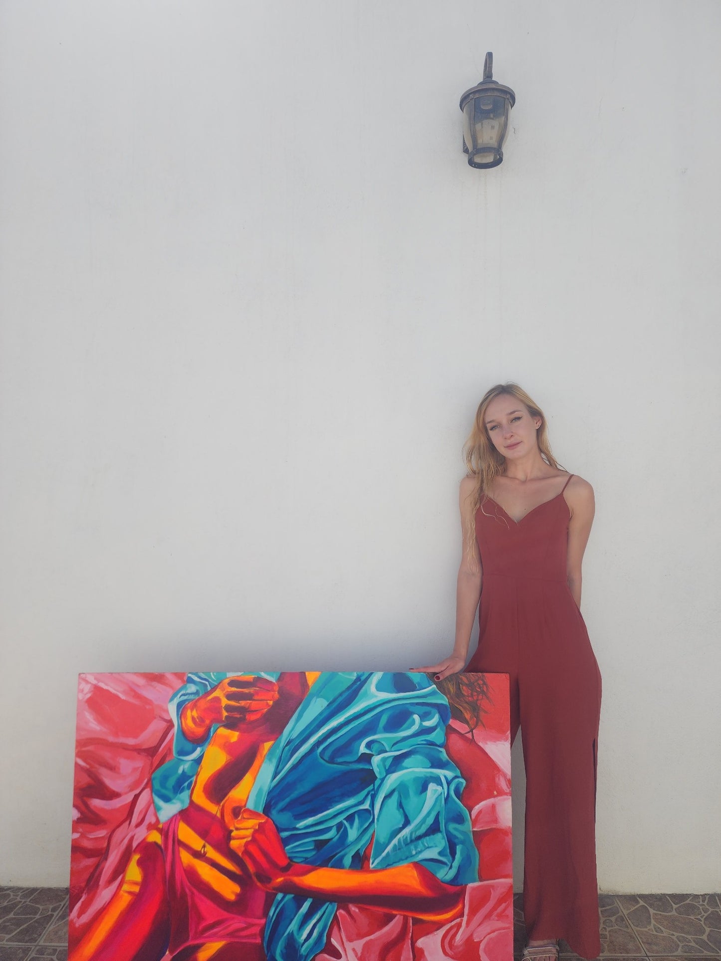 "Sunrise Muse" Originalgemälde