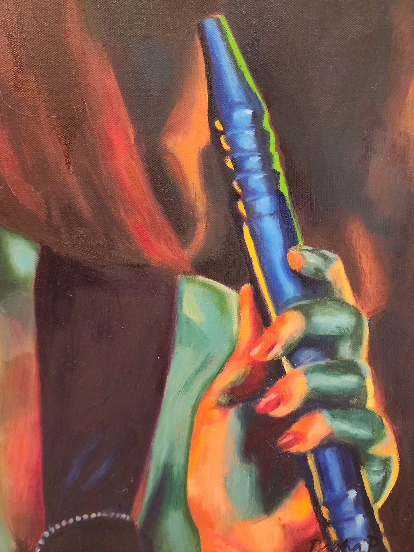Cuadro original "Just a Hit"