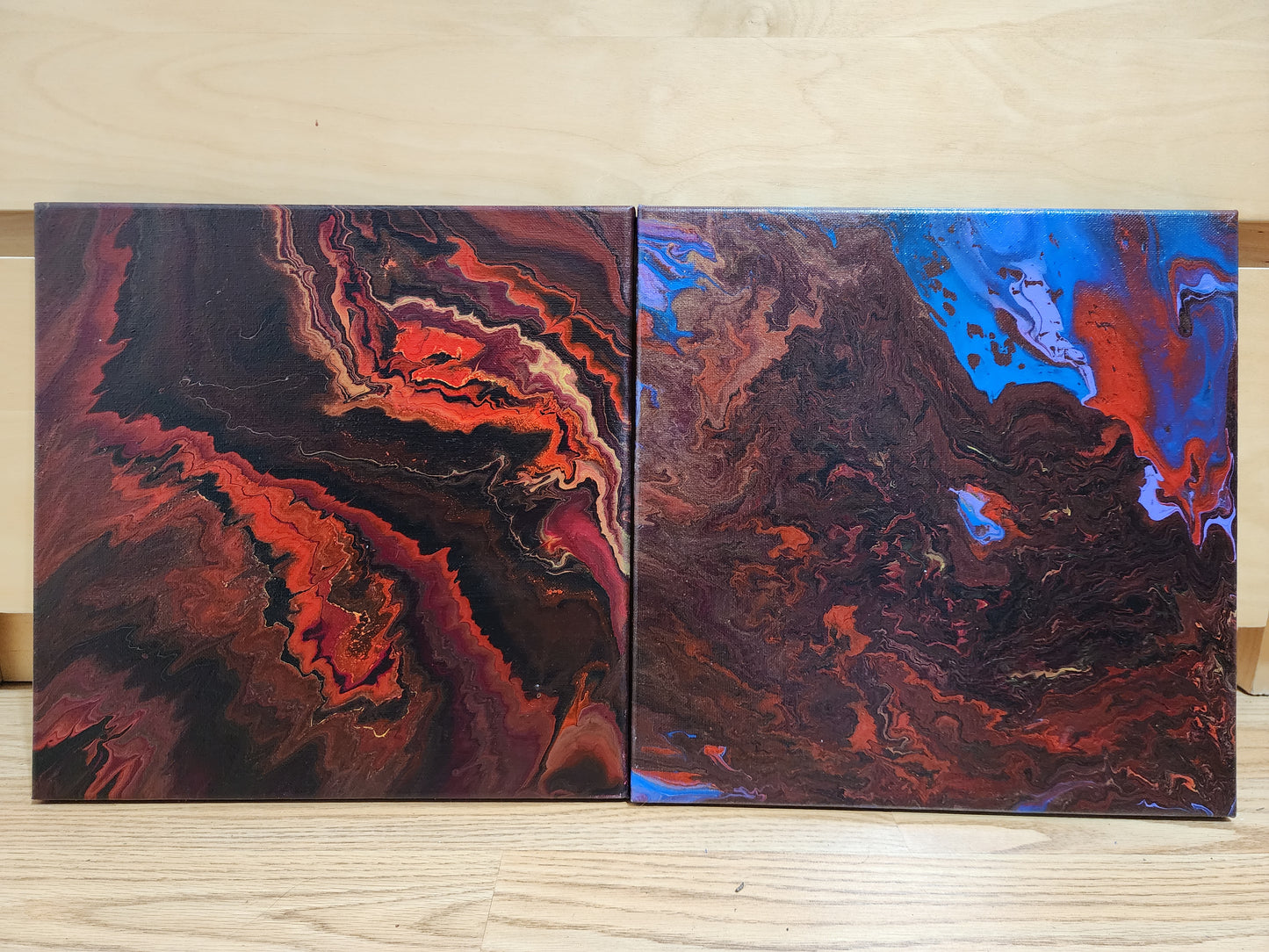 "Lava Flow #1" Original Painting
