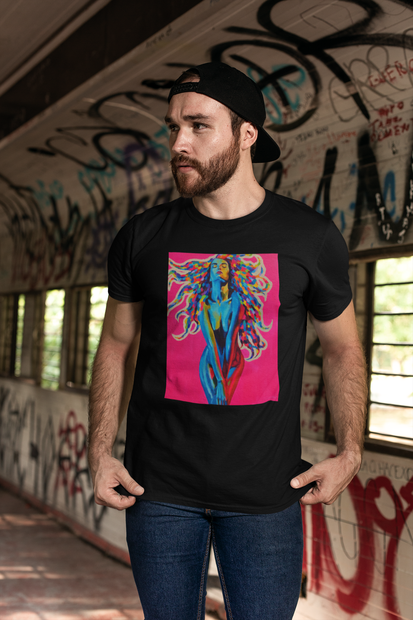 "Medusa" Unisex Heavy Cotton Tee