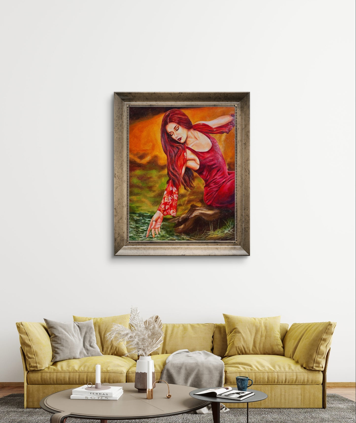 "Slight Touch" Canvas Print