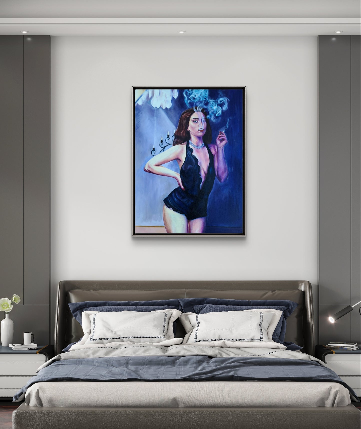 "Just a Hit" Canvas Print