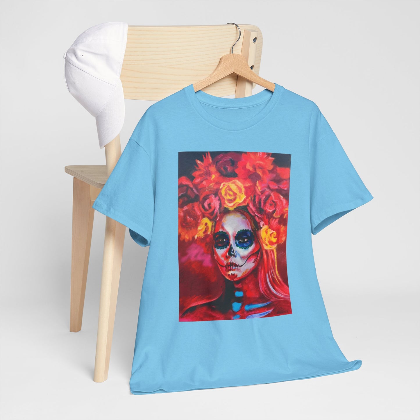 "Floral Fiesta" Unisex Heavy Cotton Tee