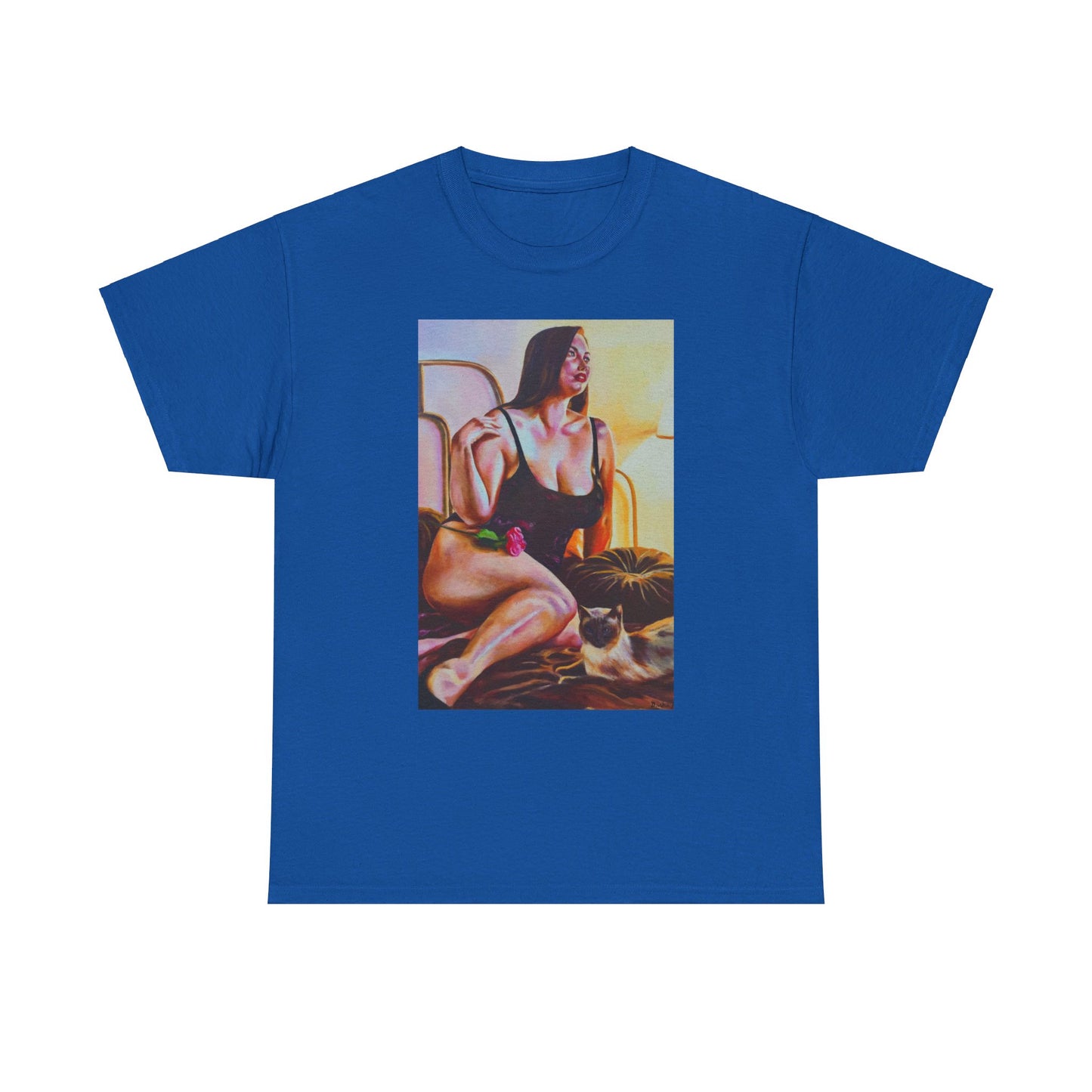 Camiseta unisex de algodón grueso "Siamese"