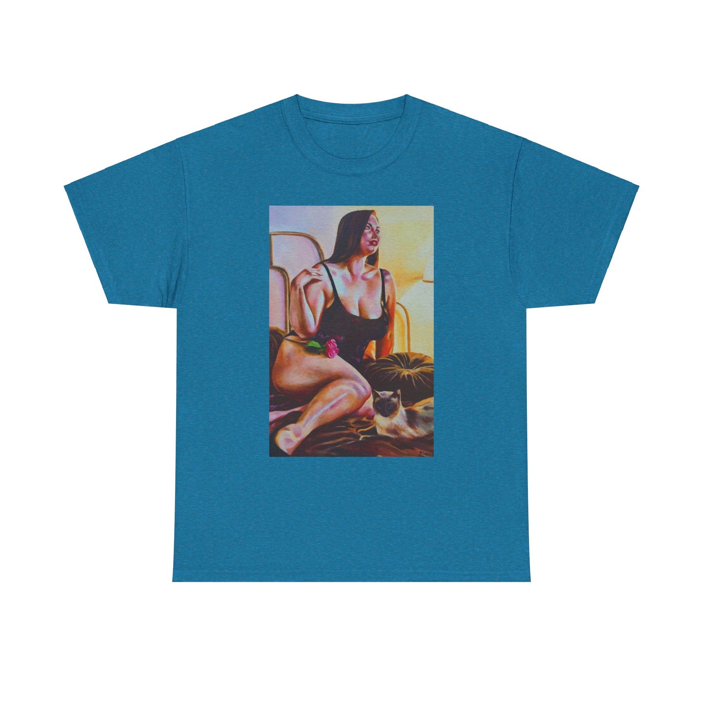 Camiseta unisex de algodón grueso "Siamese"
