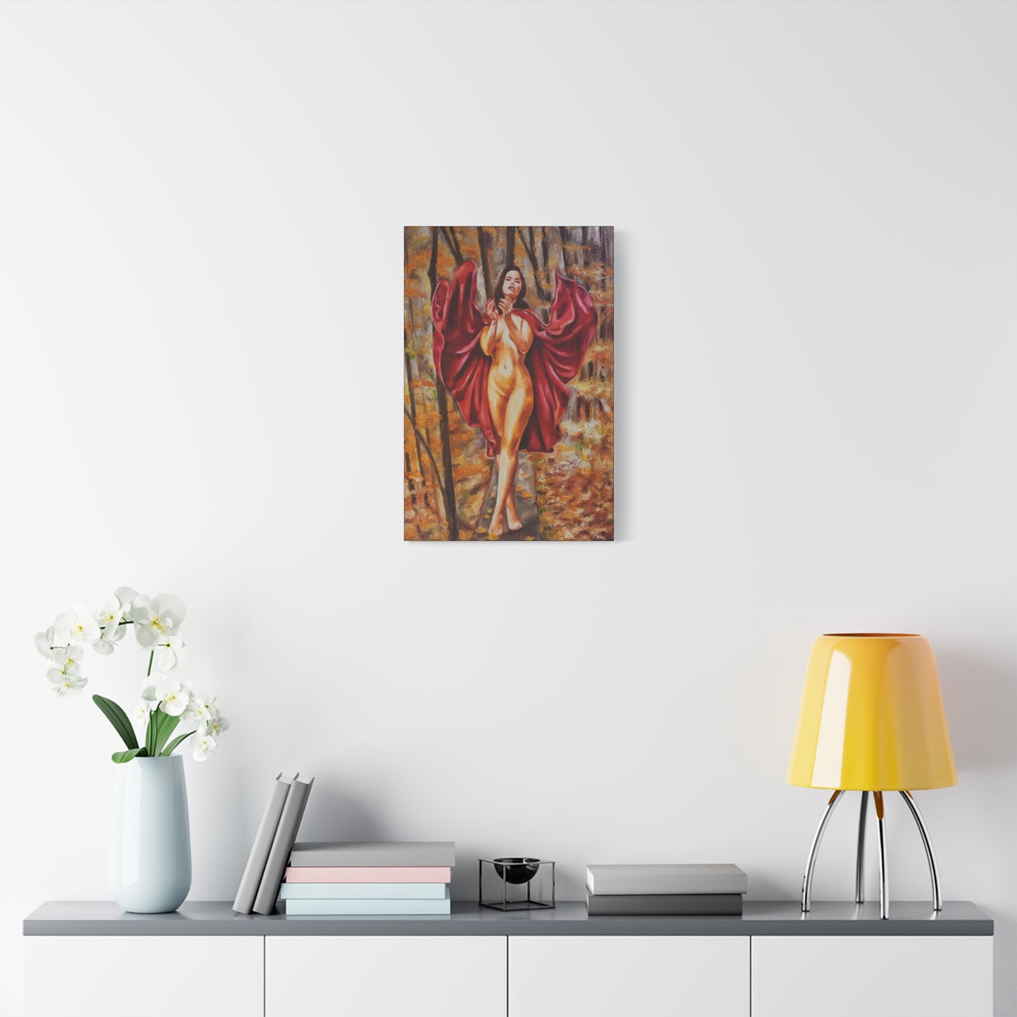 "Red Riding Hood" Canvas Print