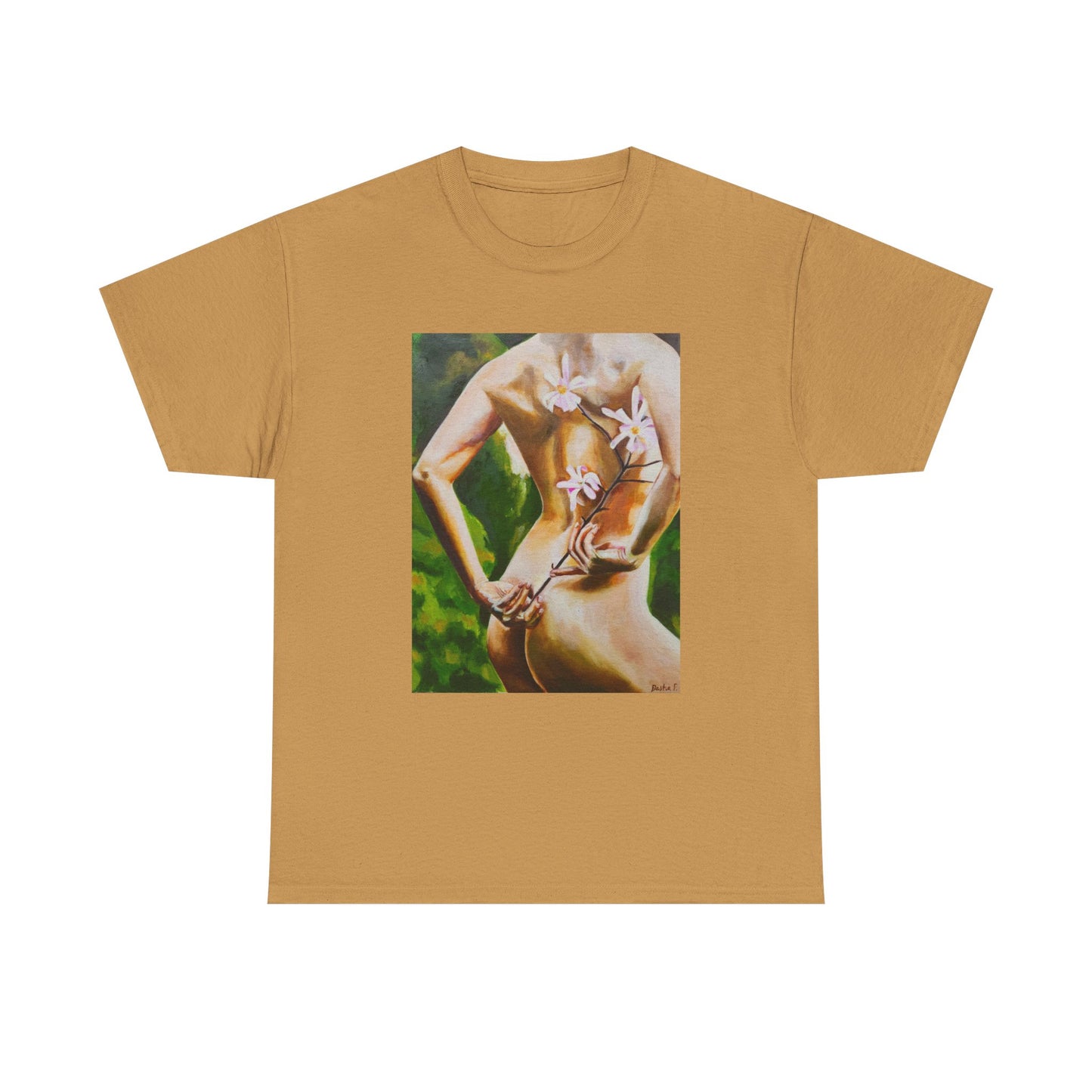 Camiseta unisex de algodón grueso "Shooting Star Magnolia"