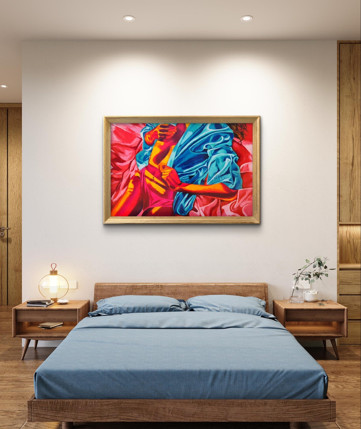 "Sunrise Muse" Originalgemälde