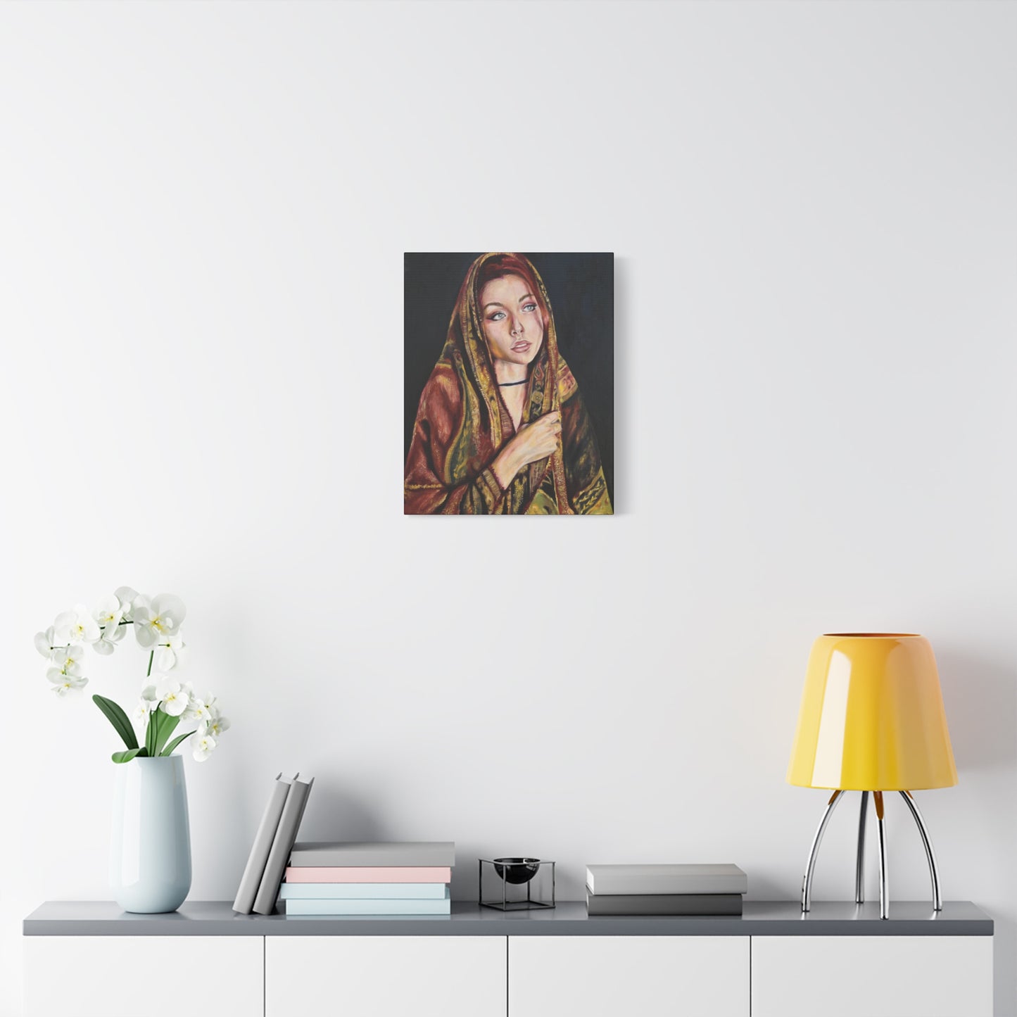 "Black Rose" Canvas Print
