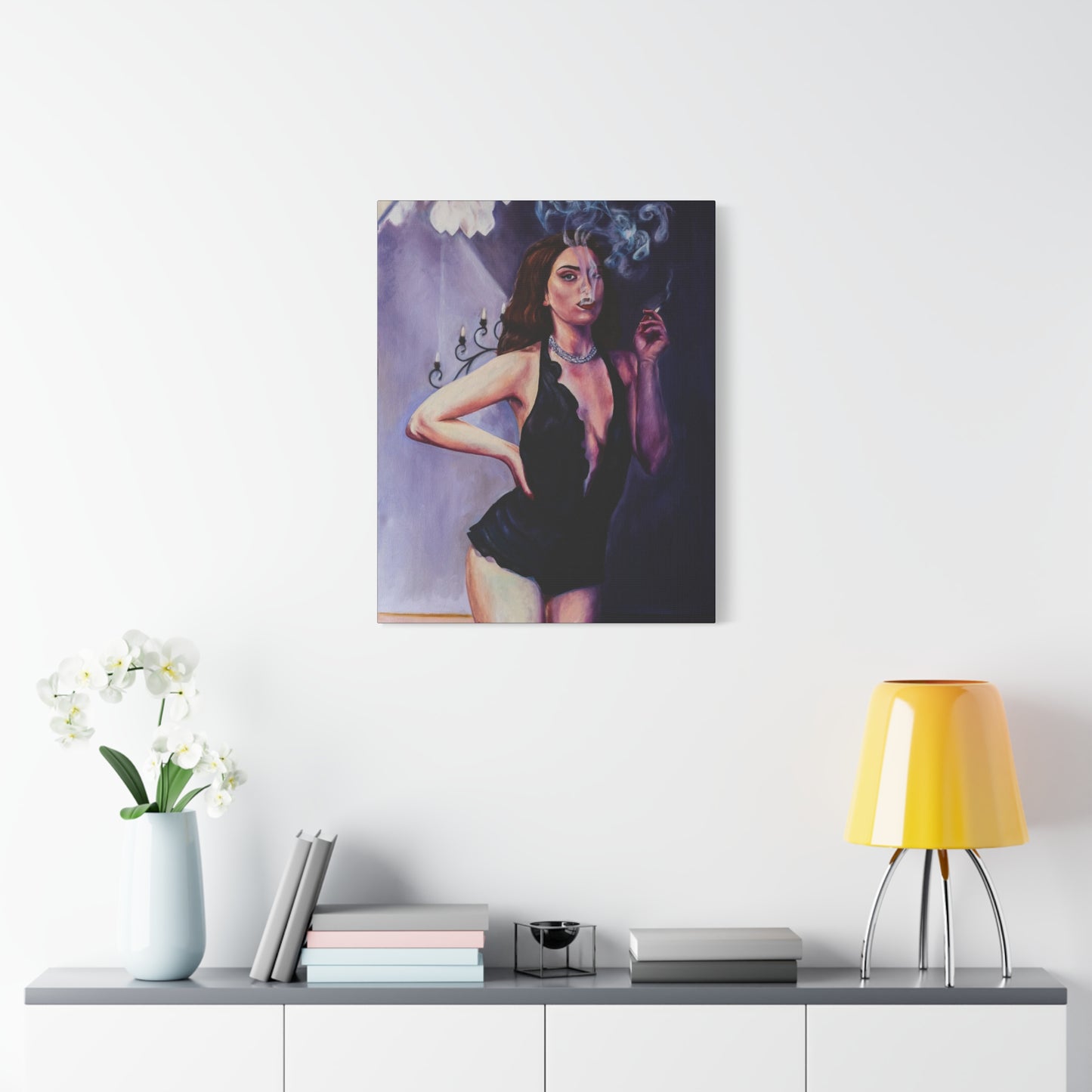 "Just a Hit" Canvas Print