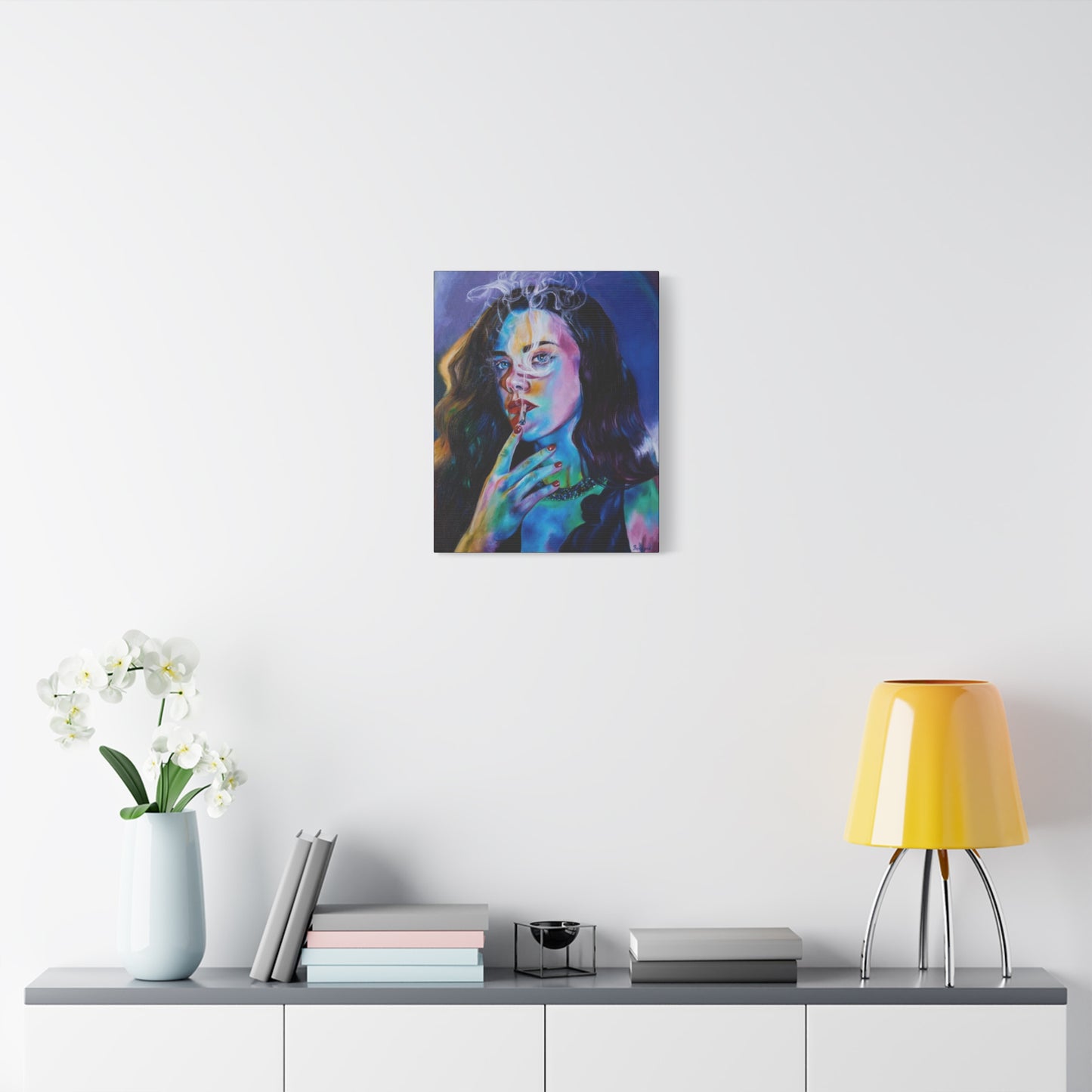 "Smoke" Canvas Print